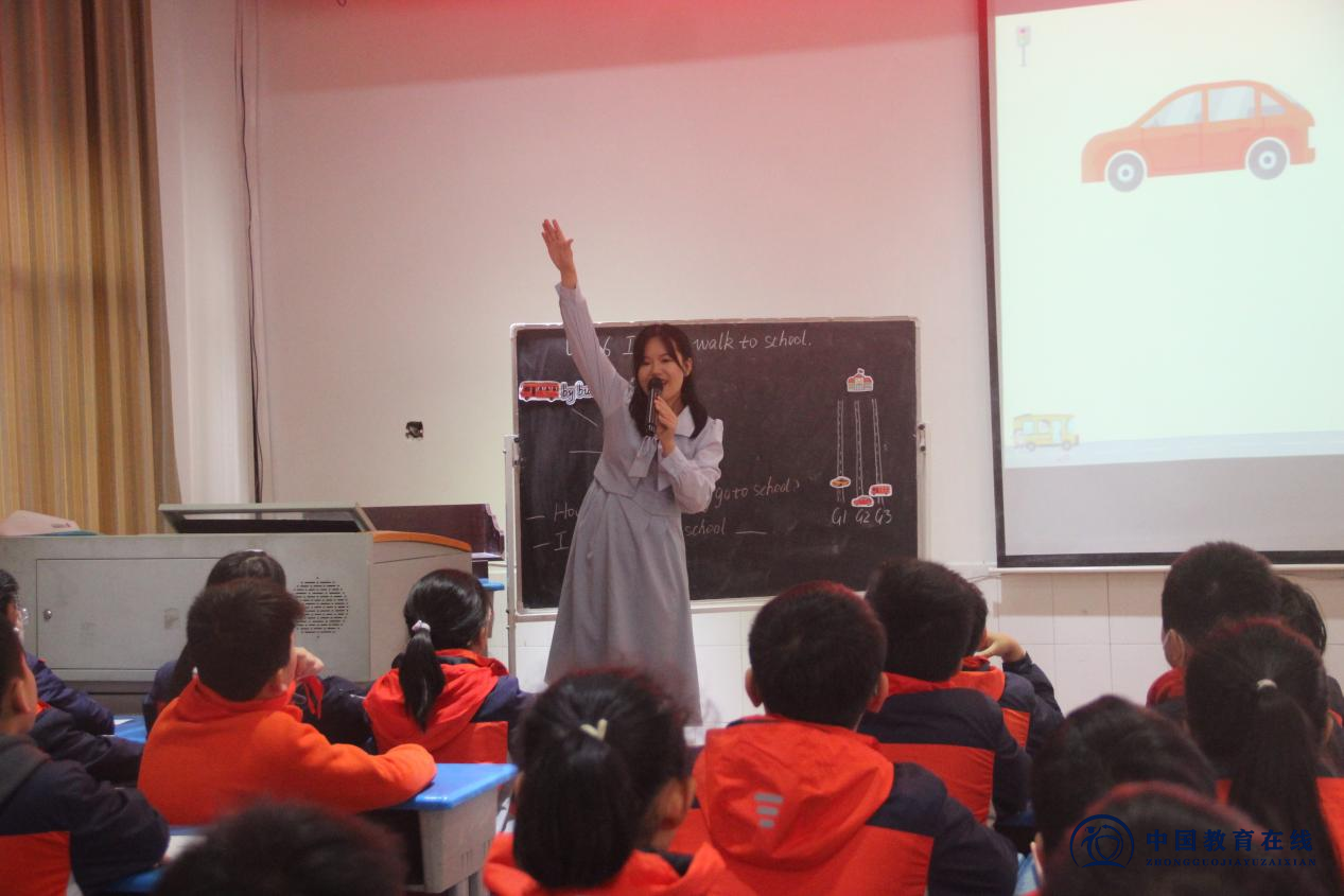 宋家塘街道中心学校中青年教师小学英语教学竞赛在城区二小举行